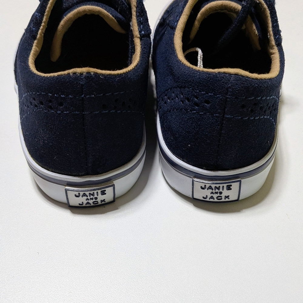 Janie & Jack Suede Wingtip Sneaker - Picture 6 of 9